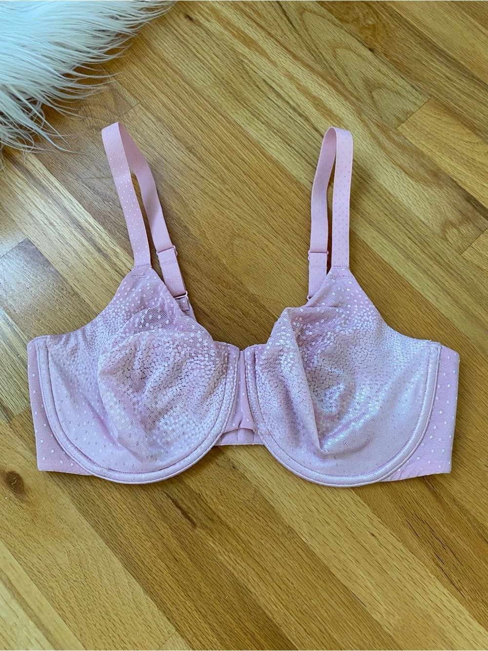 Wacoal NEW Back Appeal Smoothing Light Pink  Underwire Bra 36DD